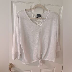 Embroidered White blouse